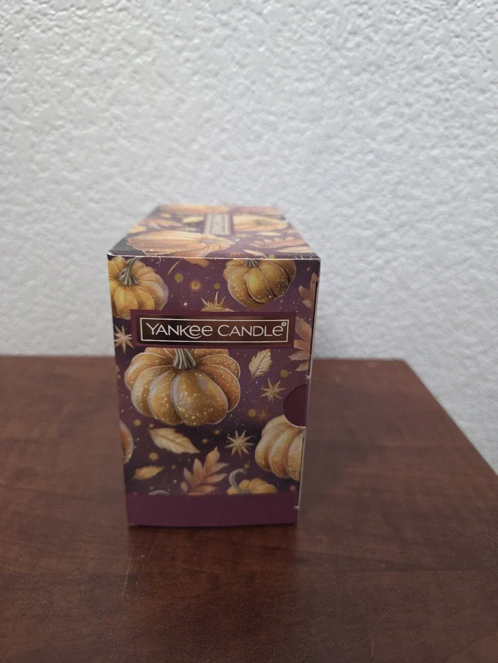 Yankee Candle Fall Mini Candle Gift Set - Purple, Gold, Green, Red NIB